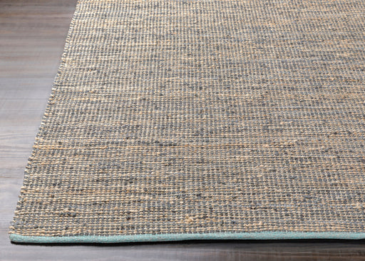 Livabliss Adobe ADB1000 Brown/Blue Natural Fiber and Texture Area Rug