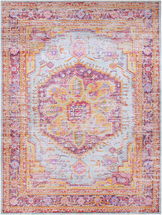 Livabliss Antioch Transitional Purple AIC-2312 Area Rug