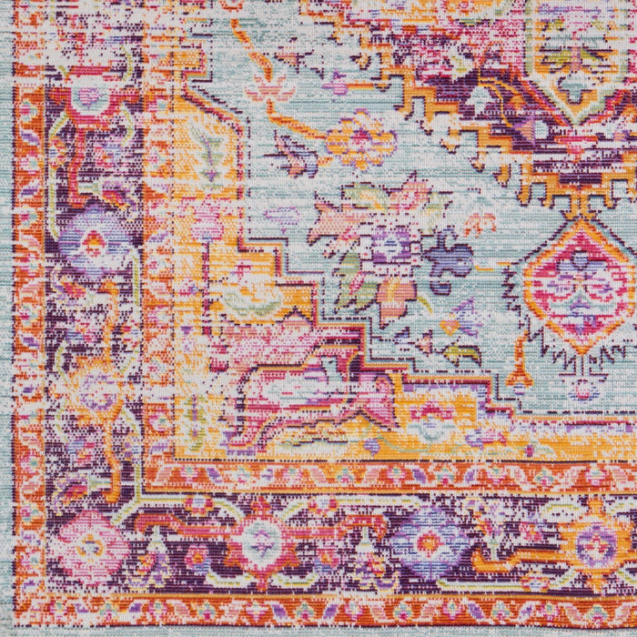 Livabliss Antioch Transitional Purple AIC-2312 Area Rug