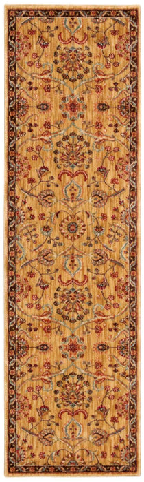 Kathy Ireland Ancient Times Persian Treasure Gold Area Rug by Nourison