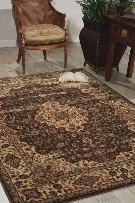 Nourison Persian Arts Chocolate Area Rug