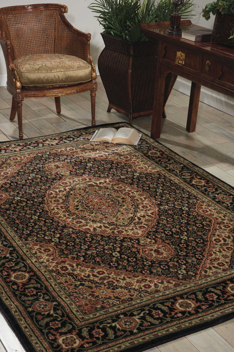 Nourison Persian Arts Black Area Rug