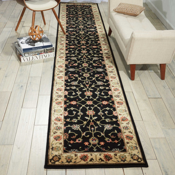 Nourison Persian Arts Black Area Rug