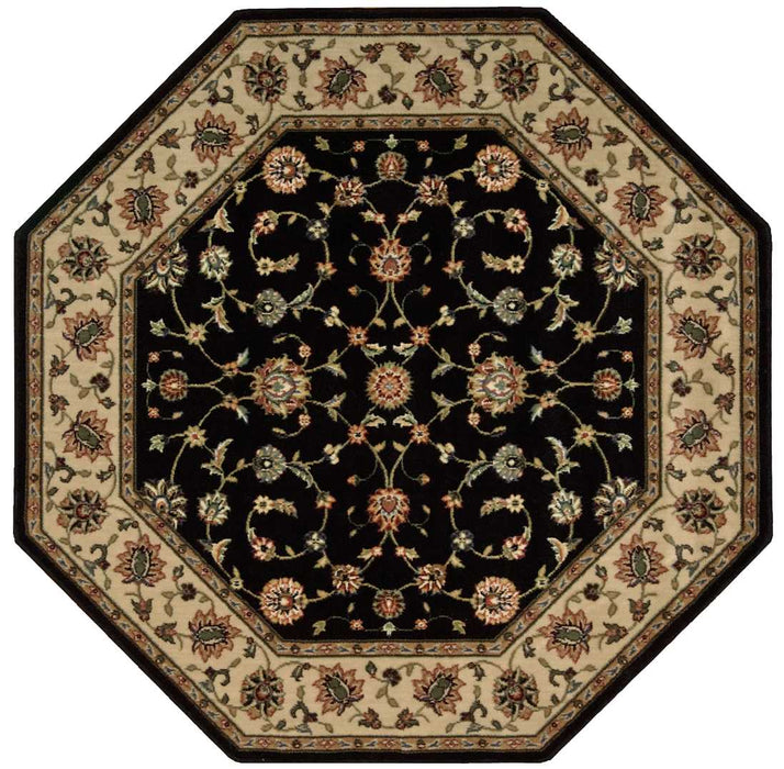 Nourison Persian Arts Black Area Rug