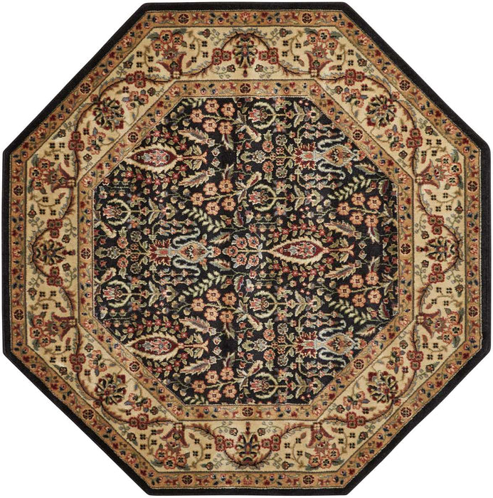 Nourison Persian Arts Black Area Rug