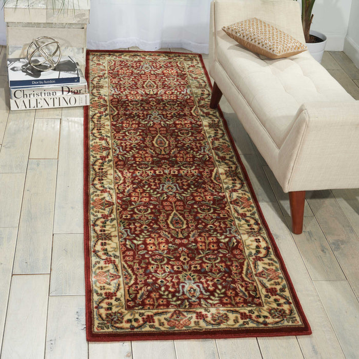 Nourison Persian Arts Burgundy Area Rug