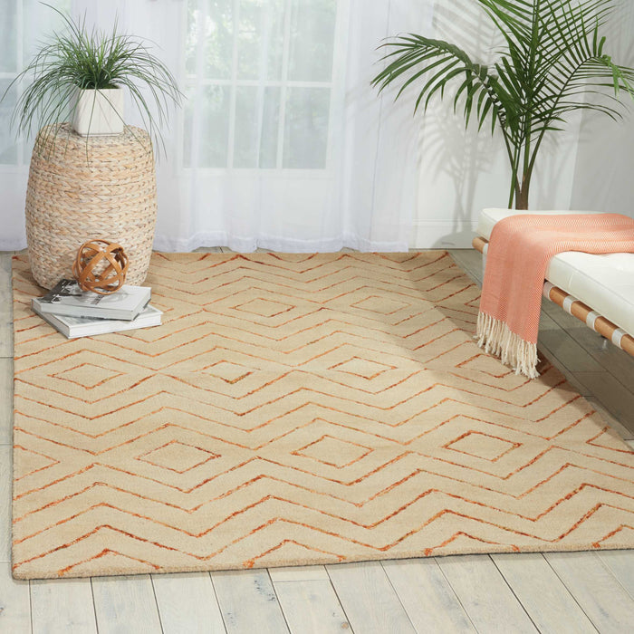 Barclay Butera Intermix Sand Area Rug by Nourison