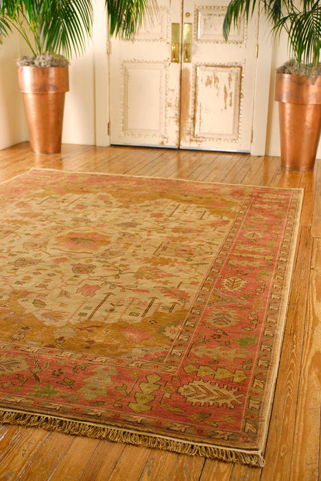 Livabliss Adana IT1181 Brown/Red Classic Area Rug