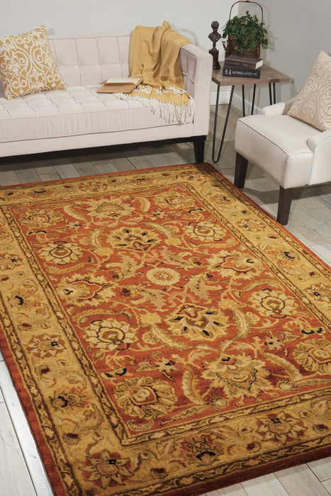 Nourison Jaipur Rust Area Rug