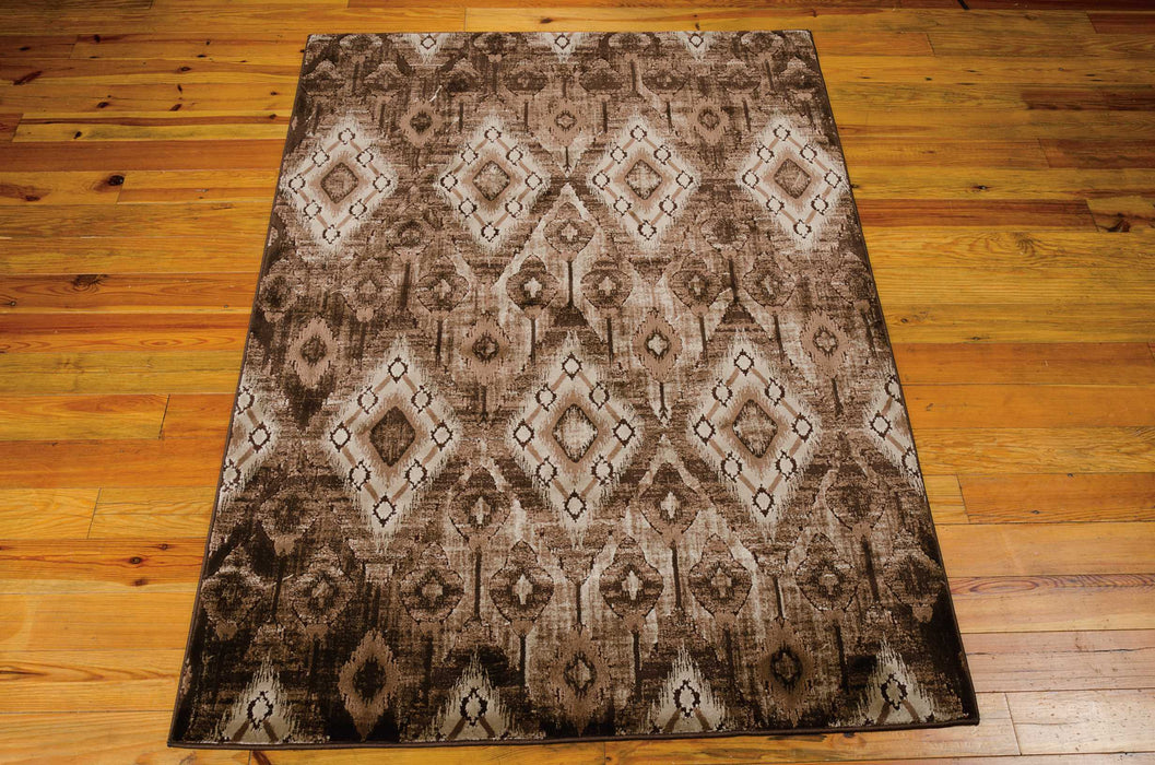 Nourison Karma Chocolate Area Rug