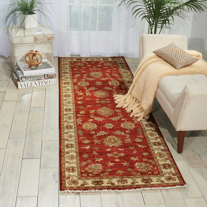 Nourison Legend Red Area Rug