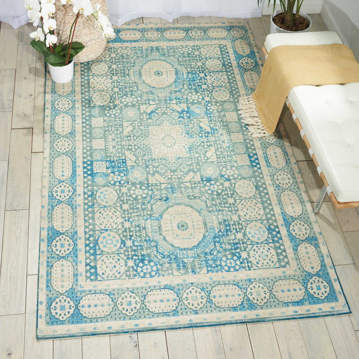 Nourison Madera Teal Area Rug