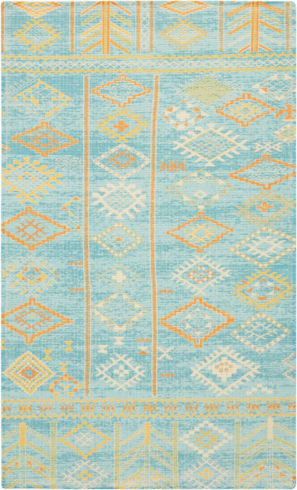 Nourison Madera Sky Blue Area Rug