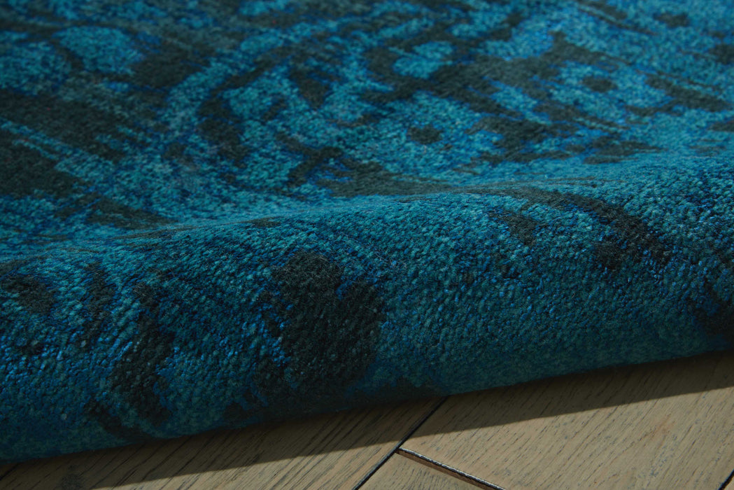 Nourison Nightfall Peacock Area Rug