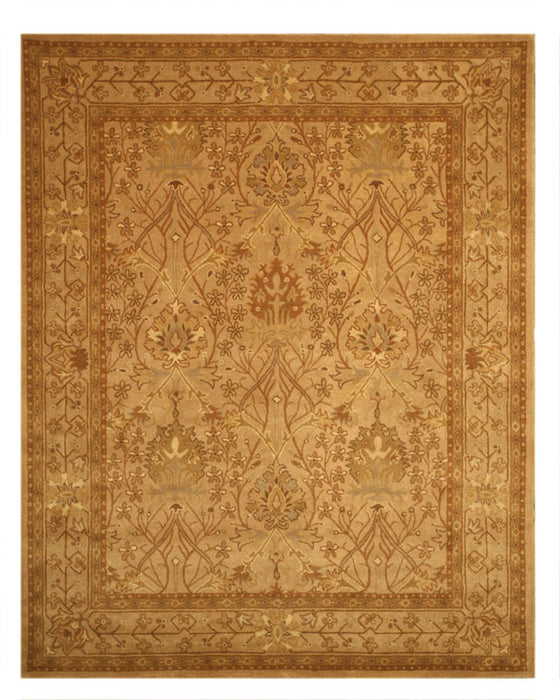 EORC Beige Hand-Tufted Wool Morris Rug