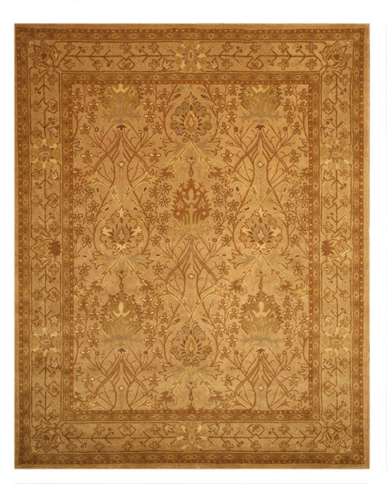 EORC Hand-tufted Wool Beige Traditional Oriental Morris Rug