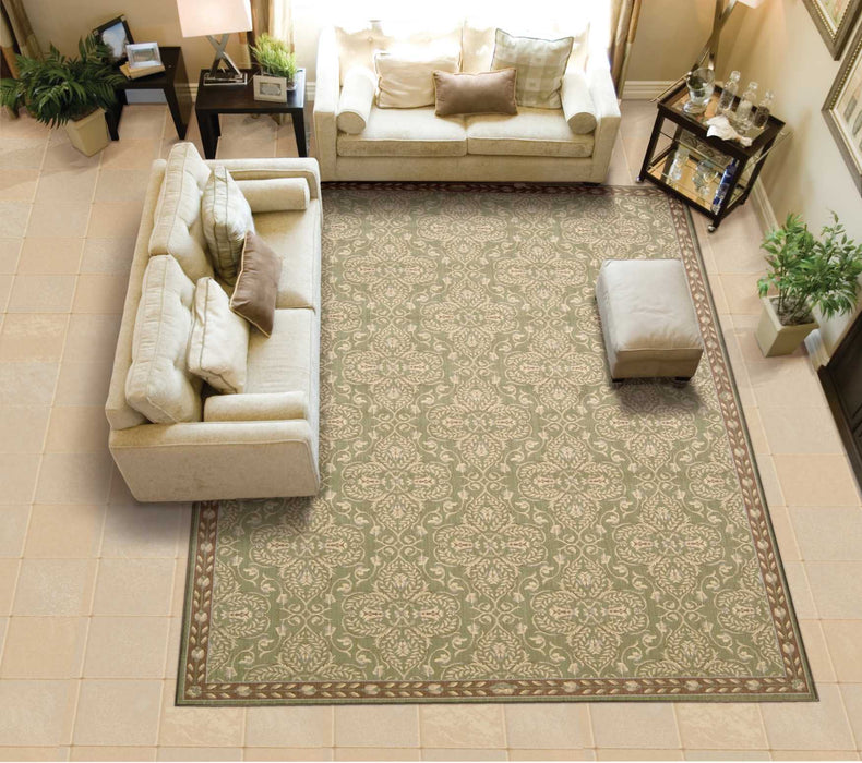 Nourison Riviera Green Area Rug