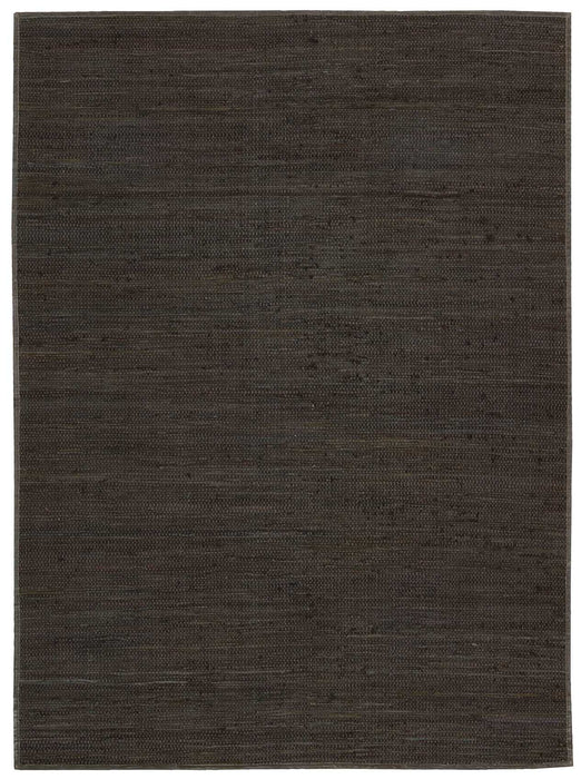 Joseph Abboud Stone Laundered Espresso Area Rug by Nourison