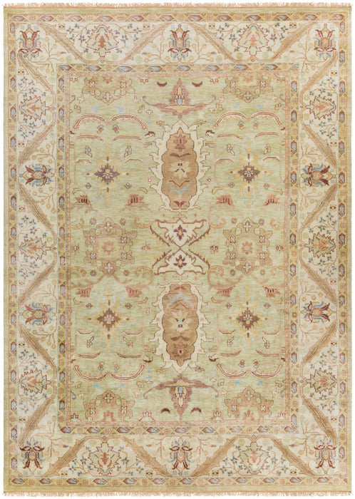 Livabliss Zeus ZEU7811 Green/Neutral Classic Area Rug