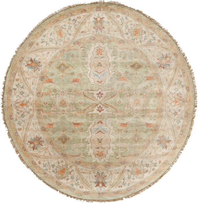 Livabliss Zeus ZEU7811 Green/Neutral Classic Area Rug