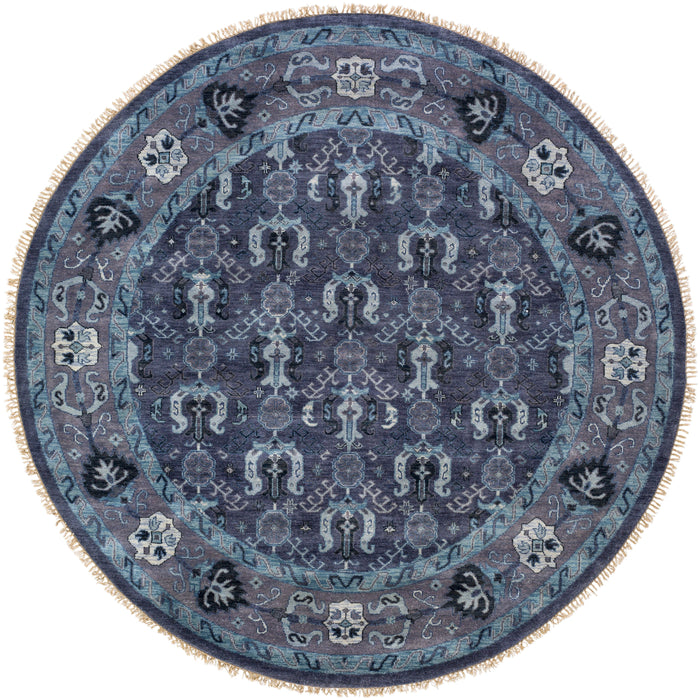 Livabliss Zeus ZEU7830 Blue/Purple Classic Area Rug