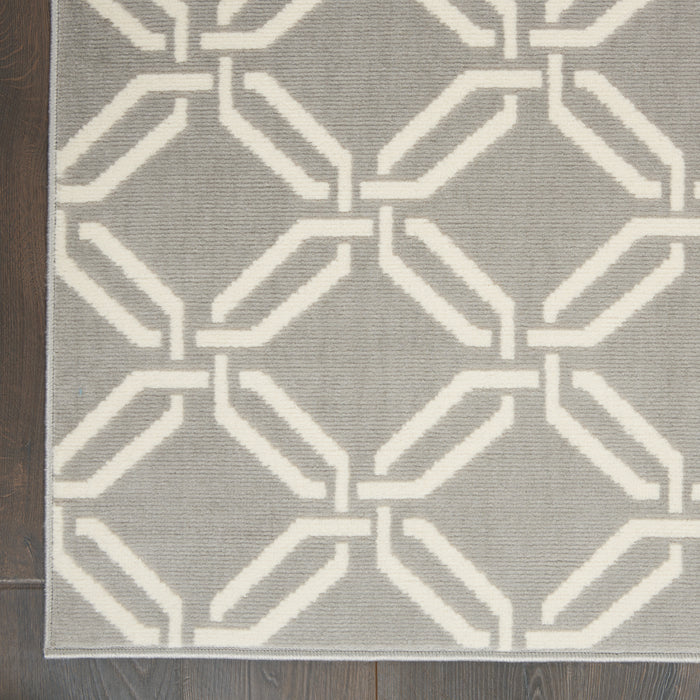 Nourison Jubilant JUB17 Grey Area Rug