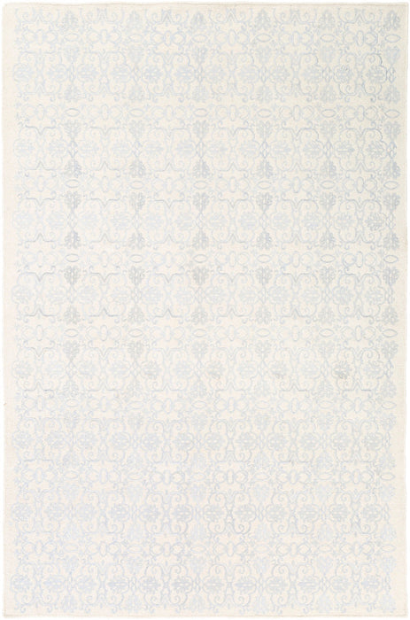 Livabliss Adeline ADE6004 Blue/Neutral Medallion and Damask Area Rug