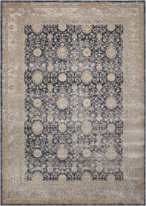 Nourison Malta MAI07 Navy Area Rug