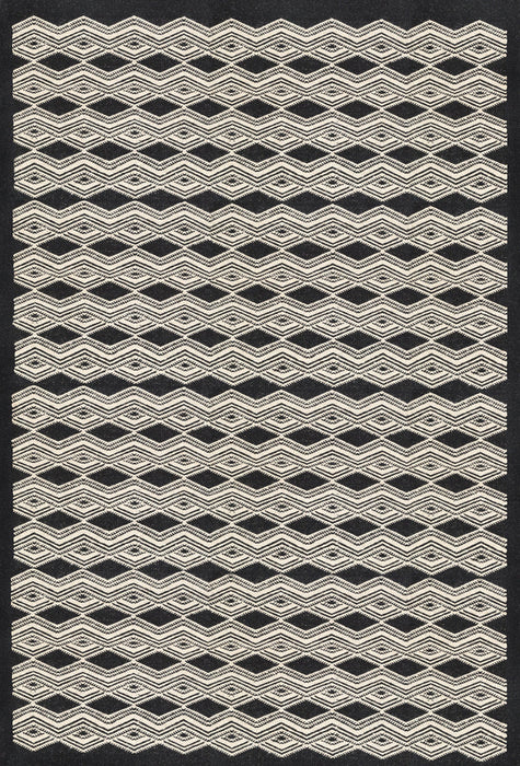 Livabliss Agostina AGO1001 Black/Neutral Area Rug