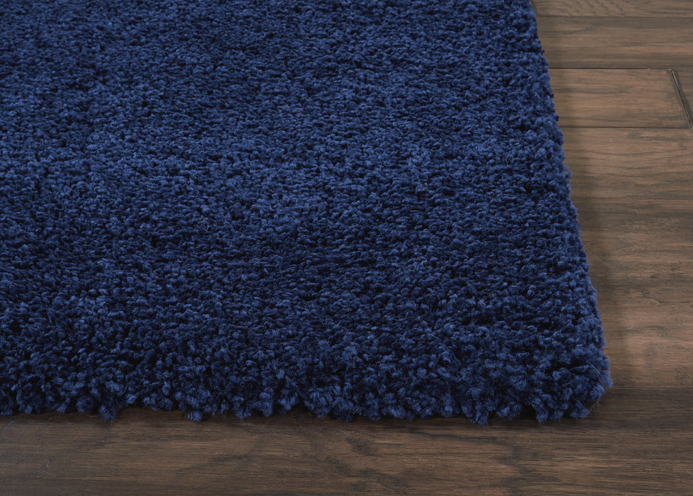 Nourison Malibu Shag MSG01 Navy Area Rug