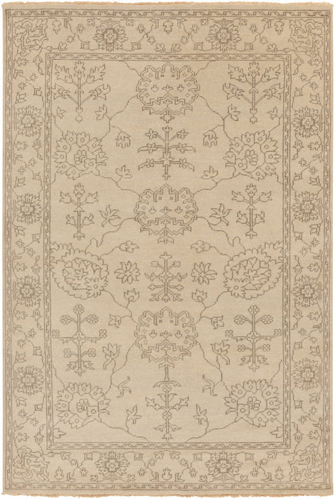 Livabliss Ainsley AIN1018 Neutral/Grey Classic Area Rug