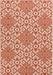 Livabliss Alfresco ALF9636 Red/Neutral Outdoor Area Rug