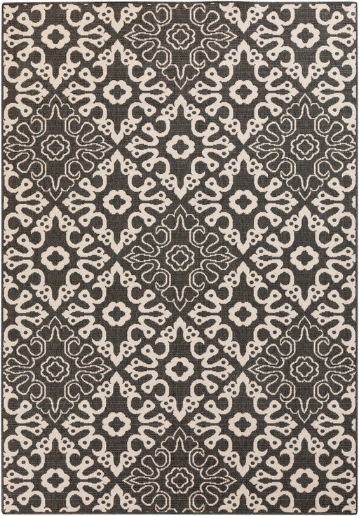 Livabliss Alfresco ALF9637 Black/Neutral Outdoor Area Rug