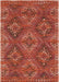 Livabliss Amsterdam AMS1003 Garnet/Burnt Orange Area Rug