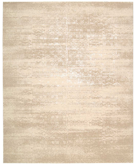 Nourison Silk Elements SKE21 Bone Area Rug