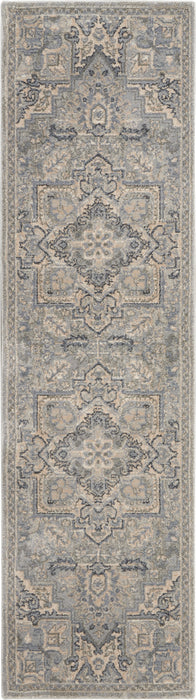 Nourison Moroccan Celebration KI382 Silver Area Rug