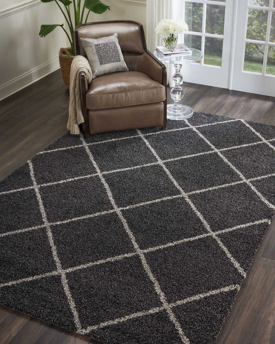 Nourison Brisbane BRI03 Charcoal Area Rug