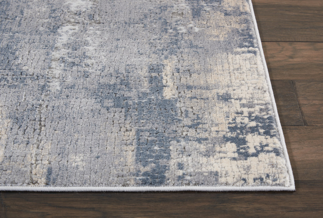 Nourison Rustic Textures RUS06 Grey/Beige Area Rug