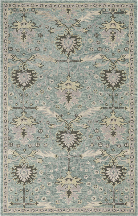 Nourison Jazmine JAZ02 Seafoam Area Rug