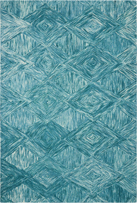 Nourison Linked LNK01 Marine Area Rug