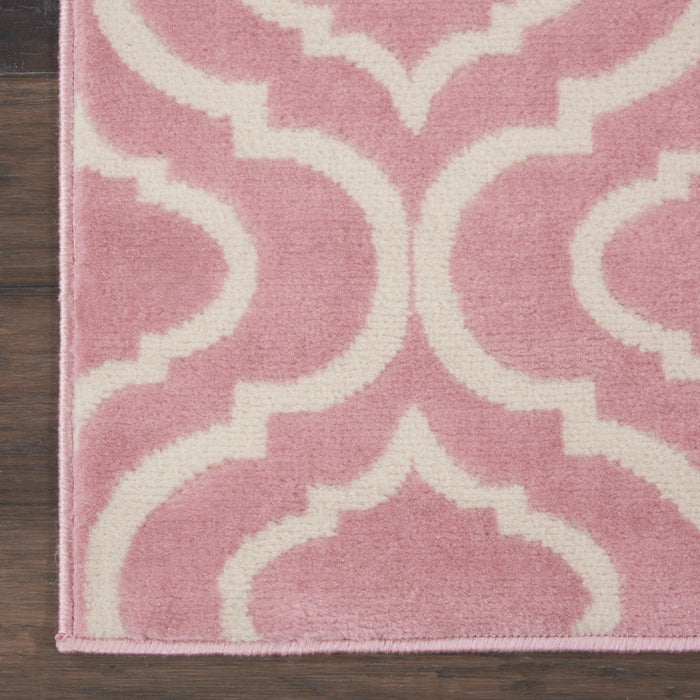 Nourison Jubilant JUB19 Pink Area Rug