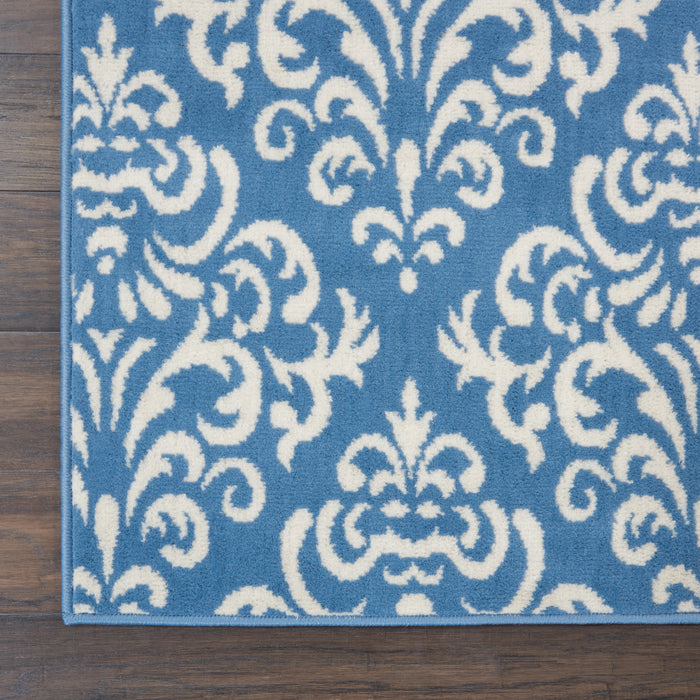 Nourison Grafix GRF06 Blue Area Rug