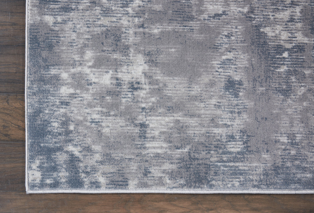 Nourison Rustic Textures RUS05 Grey Area Rug