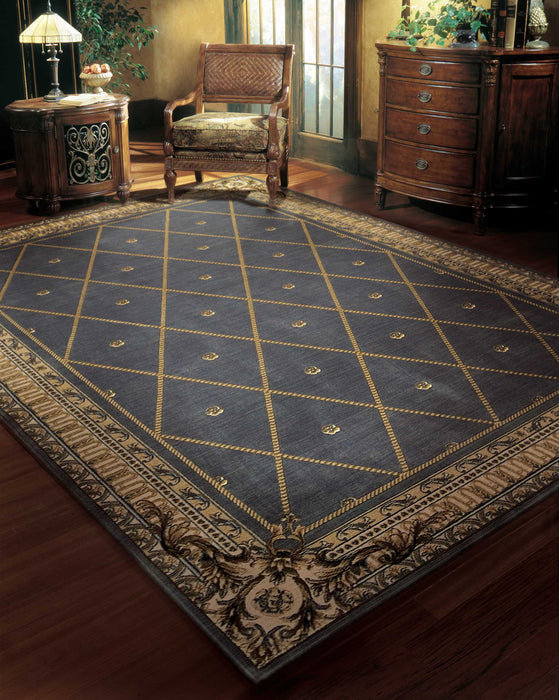 Nourison Ashton House AS03 Blue Area Rug