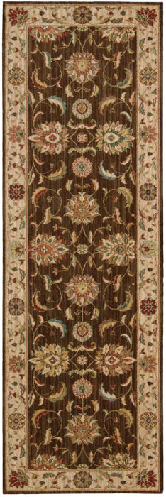 Nourison Living Treasures LI04 Brown Area Rug