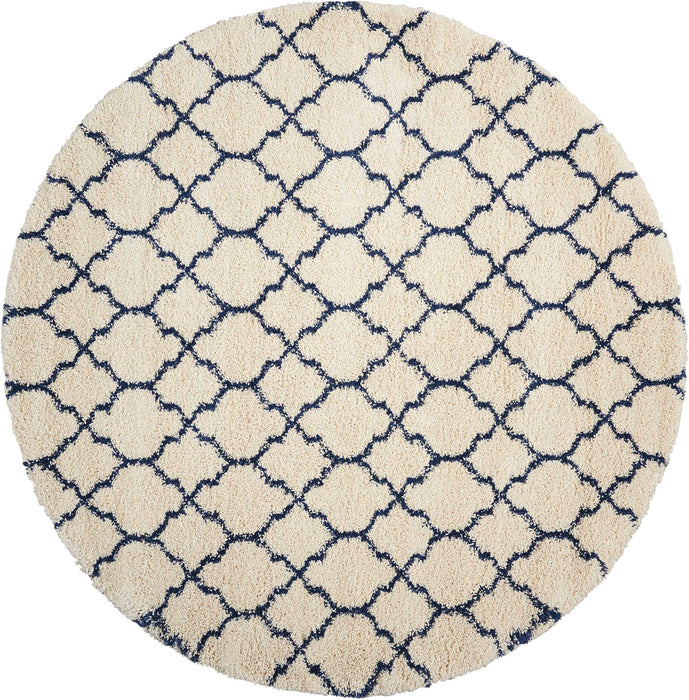 Nourison Amore AMOR2 Ivory/Blue Area Rug