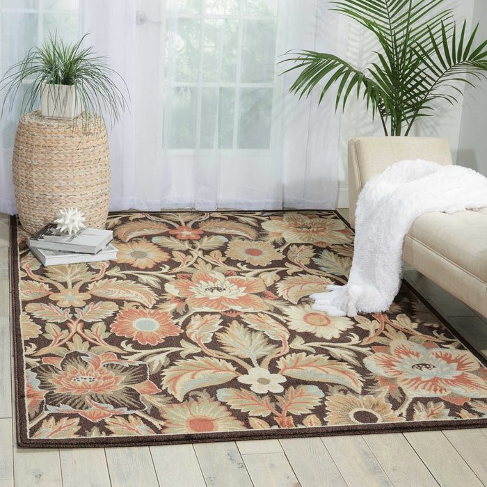 Nourison Walden WAL02 Bistre Area Rug