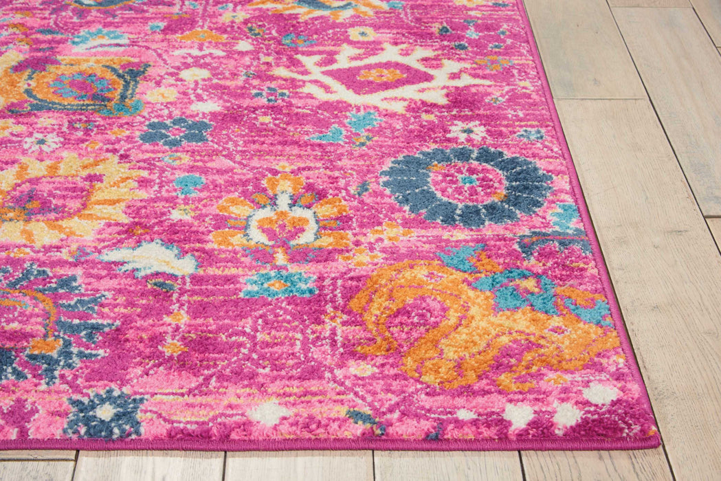 Nourison Passion PSN01 Fuchsia Area Rug