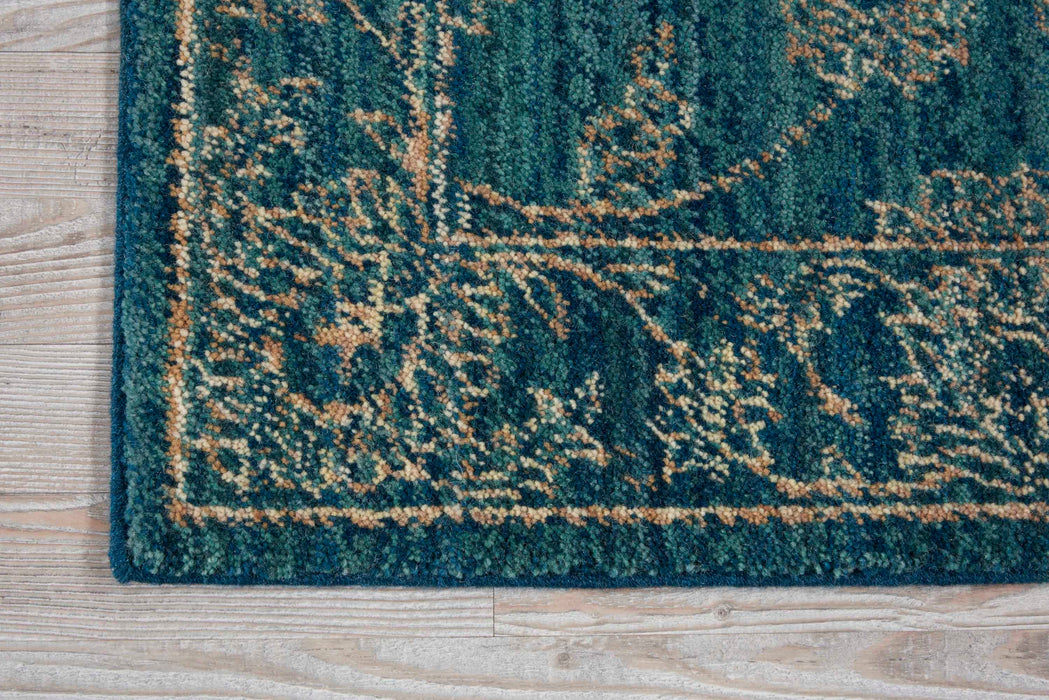 Nourison 2020 NR202 Teal Area Rug