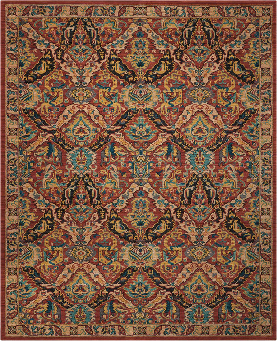 Nourison 2020 NR205 Terracotta Area Rug